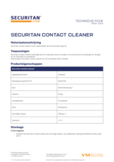 Securitan contact cleaner 10 L - TF